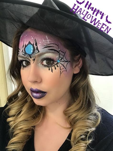 Witch face paint pinterest
